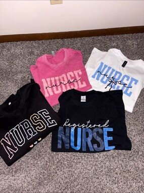 Registered Nurse Graphic Tee Bundle